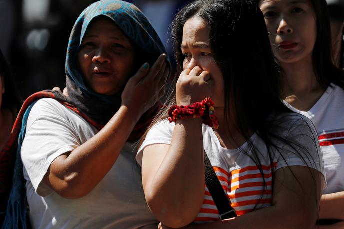 Potres na Filipinih | Na Filipinih so se znova tresla tla, tokrat so potresi terjali osem žrtev. | Foto Reuters