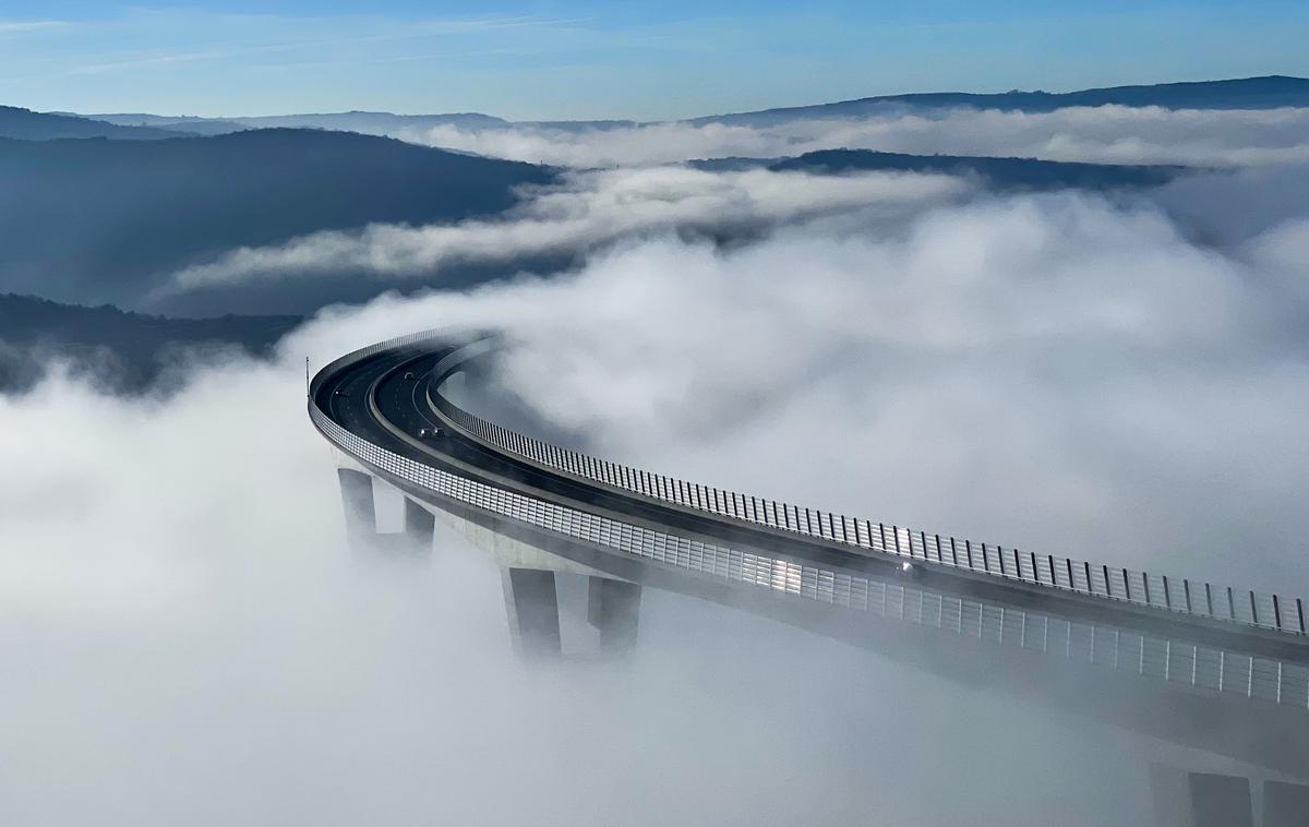 viadukt Črni kal | Včerajšnji pogled na viadukt Črni kal. | Foto Gregor Pavšič