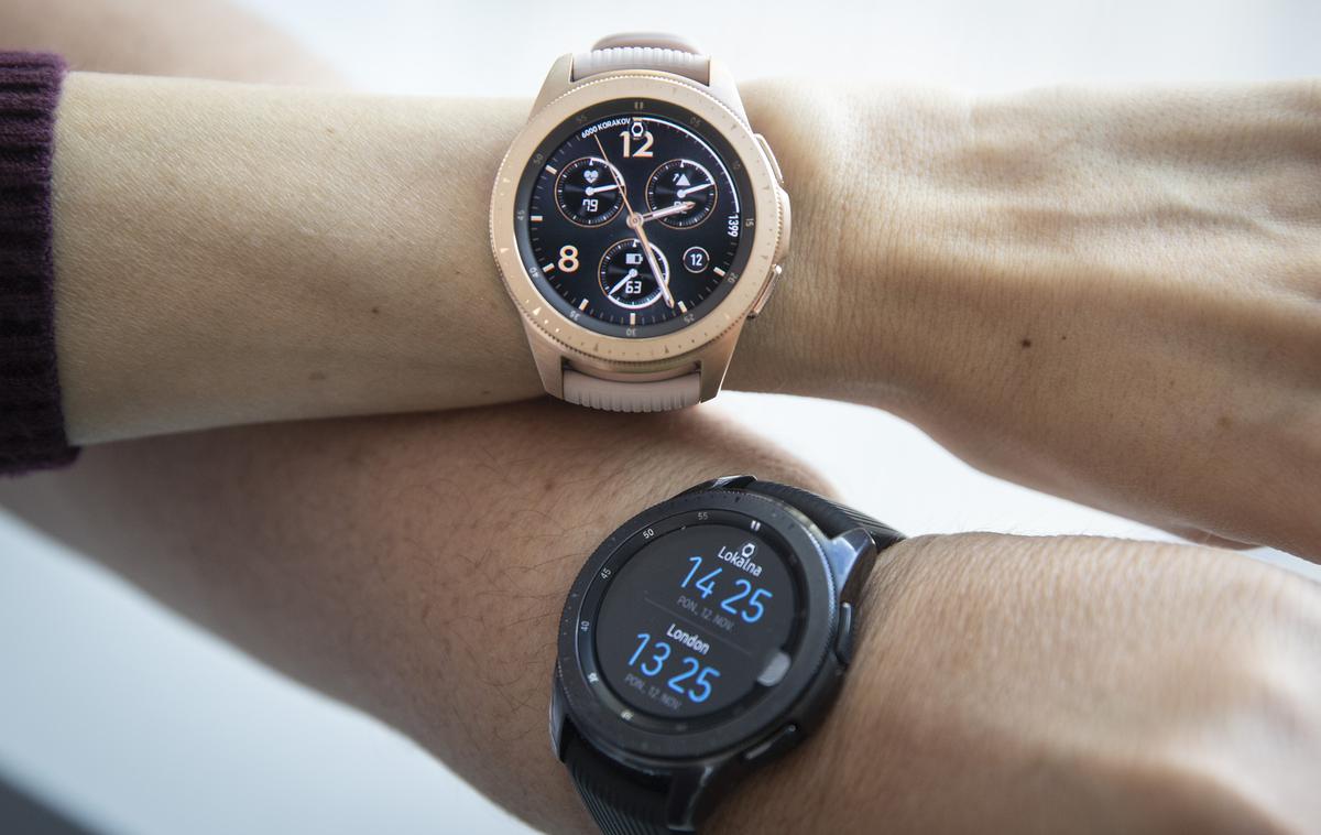 Samsung Galaxy Watch, pametna ura | Pametno uro Samsung Galaxy Watch so napovedali v začetku avgusta, nekako mimogrede ob napovedi Samsungovega trenutno najprestižnejšega pametnega telefona Samsung Galaxy Note 9, s katerim se tudi najbolj razume. | Foto Bojan Puhek