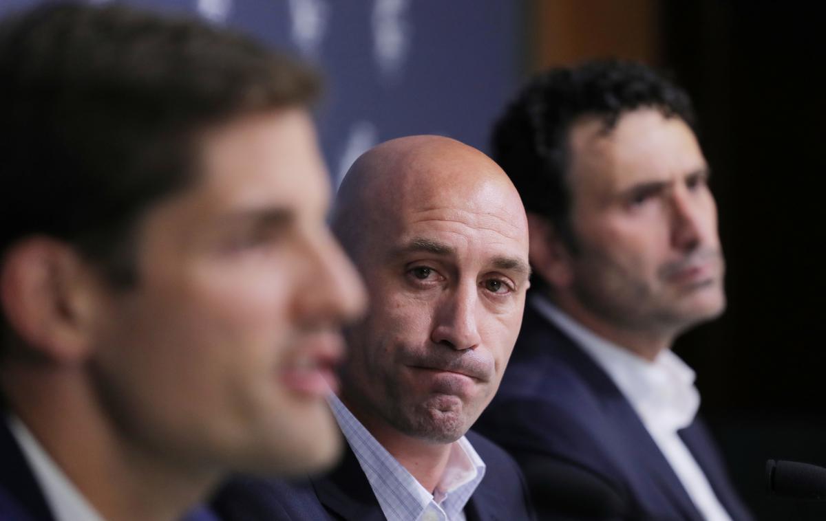 Luis Rubiales | Predsednik španske nogometne zveze Luis Rubiales je na današnji izredni novinarski konferenci sporočil, da je na mestu selektorja članske reprezentance prišlo do nove menjave. | Foto Reuters