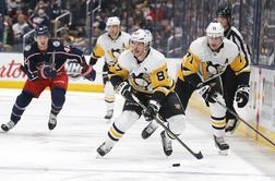 Crosby z 12. hat-trickom podaljšal zmagoviti niz pingvinov