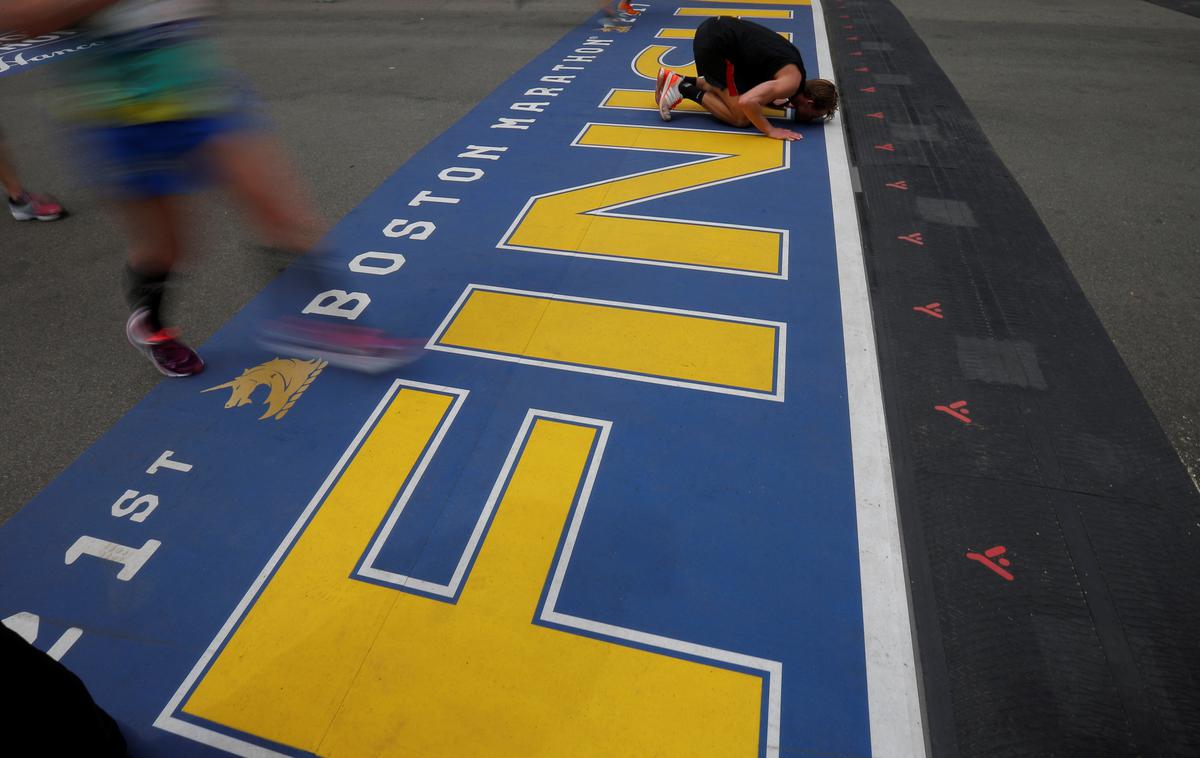 Boston maraton moški 2017 | Foto Reuters