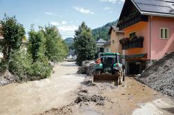 Četrt milijona evrov za žrtve neurij in poplav po Sloveniji