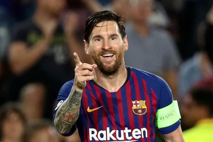Lionel Messi Barcelona PSV | Kapetan Barcelone Lionel Messi je prvi zvezdnik katalonskega kluba. | Foto Reuters