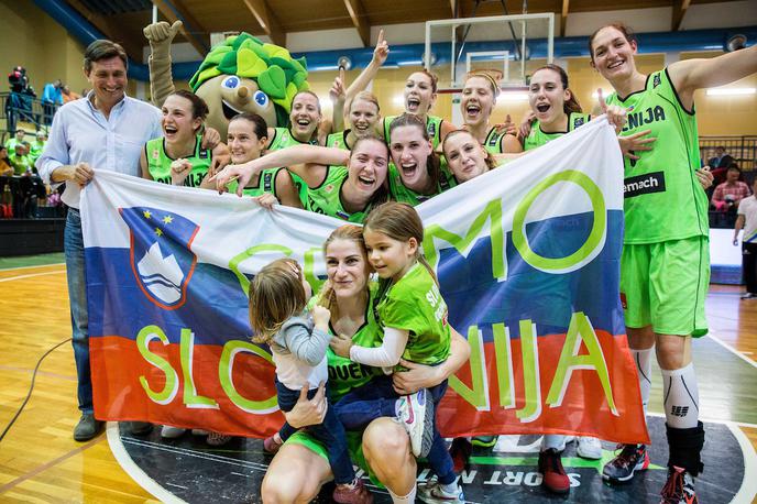Slovenska košarkarska ženska reprezentanca | Foto Vid Ponikvar