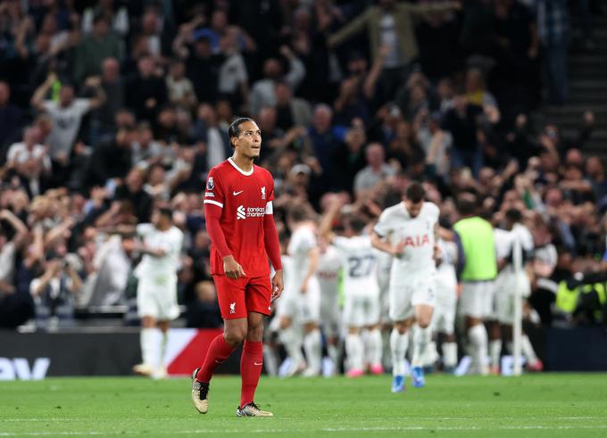 Tottenham je prišel do zmage proti Liverpoolu globoko v sodnikovem podaljšku. | Foto: Reuters
