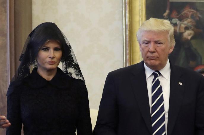 papež, Frančišek, Donald trump, melania Trump | Foto Reuters
