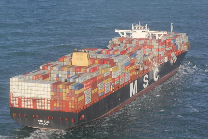 ladja zoe kontejner | Foto: Reuters