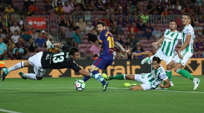 Lionel Messi se na prvi tekmi ni vpisal med strelce, a ... | Foto: Reuters