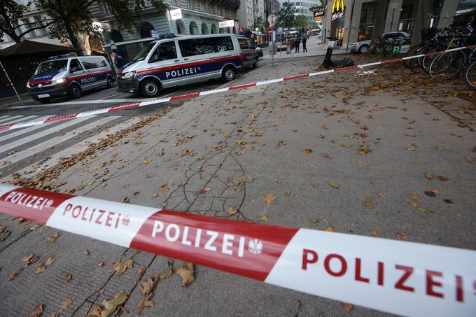 Teroristični napad Dunaj | Foto: Reuters