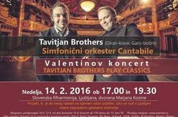Valentinov džezovsko-klasični koncert bratov Tavitjan