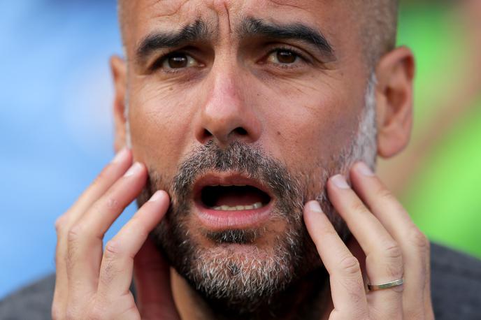 Josep Guardiola | Josep Guardiola bi si želel, da bi angleški klubi v sezoni odigrali manj tekem. | Foto Getty Images