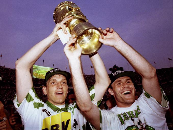 Z Werderjem je osvojil nemški naslov in dve pokalni lovoriki. | Foto: Reuters