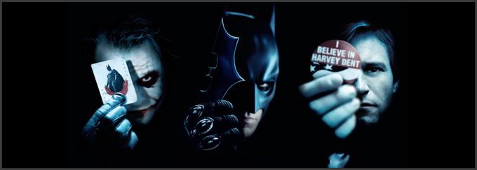 S pomočjo poročnika Jima Gordona (Gary Oldman) in okrožnega tožilca Harveyja Denta (Aaron Eckhart) se Batman odloči za vselej obračunati z organiziranim kriminalom v Gothamu. Toda trojici se kmalu zoperstavi zločinski veleum, znan kot Joker (Heath Ledger), ki mesto pahne v kaos. Nolanova temačna uspešnica je pokojnemu Ledgerju prinesla posthumnega oskarja.

 | Foto: 