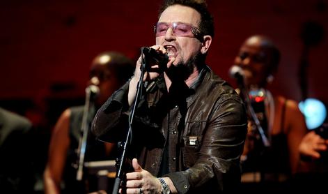 Bono iz U2: Večine naših skladb se sramujem