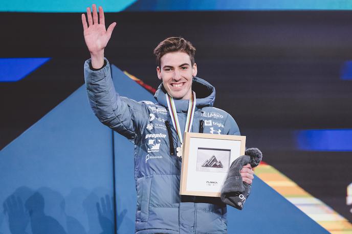 Timi Zajc | Timi Zajc je v Planici pred kratkim osvojil naslov svetovnega prvaka. | Foto Sportida