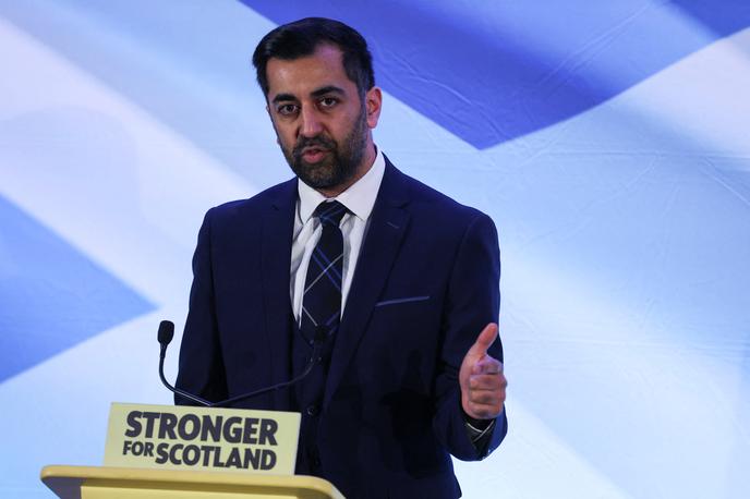Humza Yousaf, Škotska | Yousaf je bil kot regionalni poslanec v Glasgowu prvič izvoljen leta 2011, leta 2018 je postal škotski minister za pravosodje, tri leta pozneje pa prevzel zdravstveni resor. S 37 leti bo postal najmlajši škotski premier v zgodovini, prvi predstavnik etnične manjšine na tem položaju in nasploh prvi musliman na čelu večje britanske stranke. | Foto Reuters