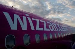 Na letališču Jožeta Pučnika zasilno pristalo letalo družbe Wizz Air