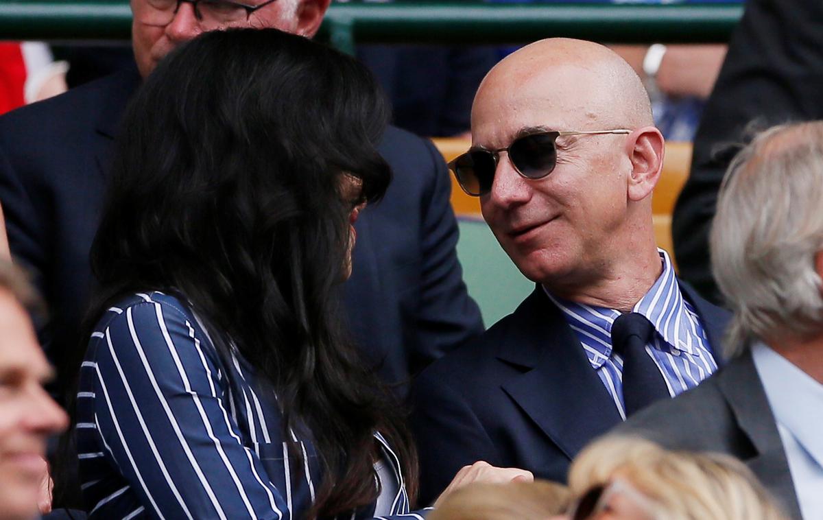 Jeff Bezos | Jeff Bezos in Lauren Sanchez sta se prvič skupaj pojavila v javnosti. | Foto Reuters