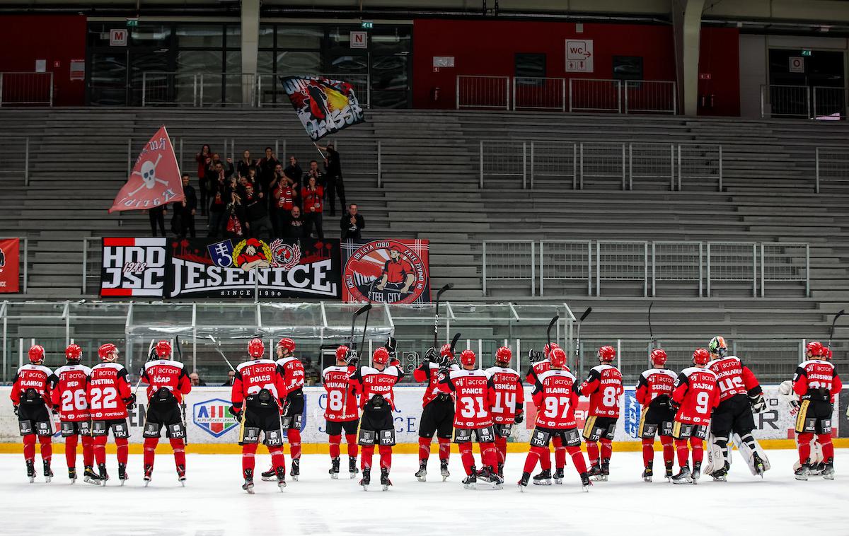 HDD Jesenice | Hokejisti Jesenic so ujeli imeniten zmagoviti ritem. | Foto Matic Klanšek Velej/Sportida