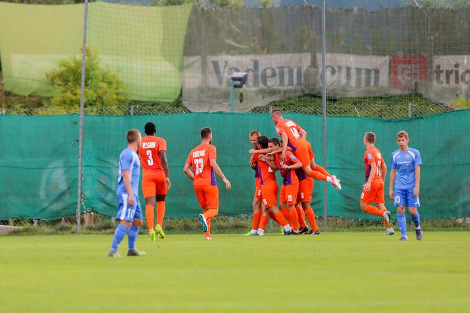 Ankarančani so se v 21. minuti sicer veselili zadetka in znižanja na 2:1, a na prvo zmago bodo še počakali. | Foto: Žiga Zupan/Sportida