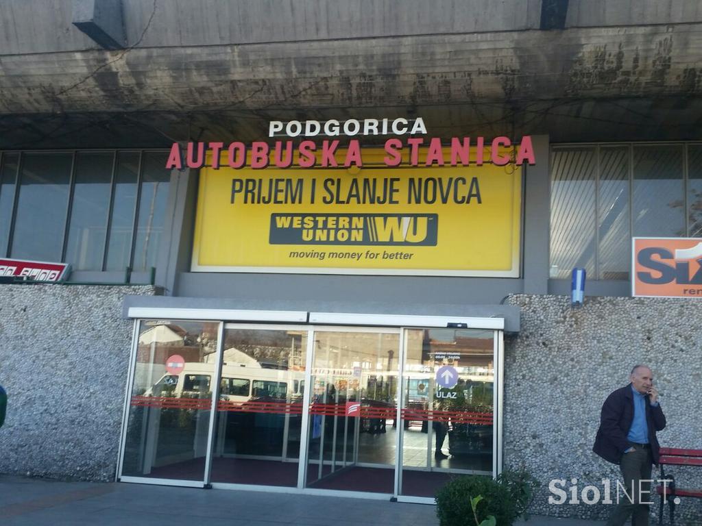 avtobusna postaja Podgorica