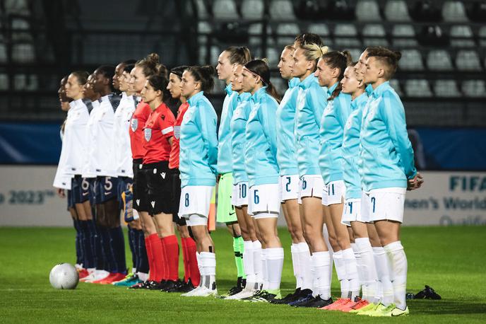 kvalifikacije SP ženska nogometna reprezentanca Francija | Slovenke tekma z Walesom čaka čez teden dni. | Foto Blaž Weindorfer/Sportida