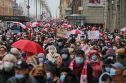 Beloruska opozicija nadaljuje proteste in polaga upe v Bidna