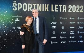 Peter Vilfan z ženo Športnik leta 2022