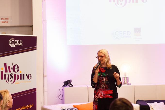 Barbara Bregar Mrzlikar je direktorica podjetniške mreže CEED, ki je pripravila spoznavno srečanje bodočih podjetnic. | Foto: Miklavž Grmek, CEED