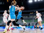 slovenska ženska košarkarska reprezentanca : Črna gora, pripravljalna tekma