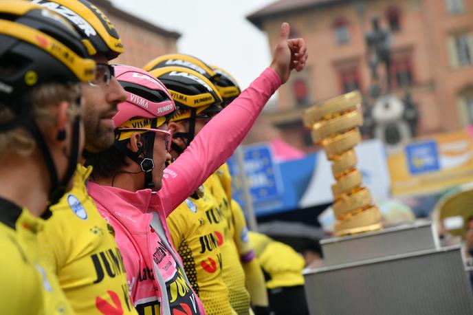 Primož Roglič Jumbo Visma Giro 19 | Primož Roglič naj bi po poročanju nizozemskih medijev obljubil zvestobo moštvu Jumbo-Visma do leta 2023. | Foto Sportida