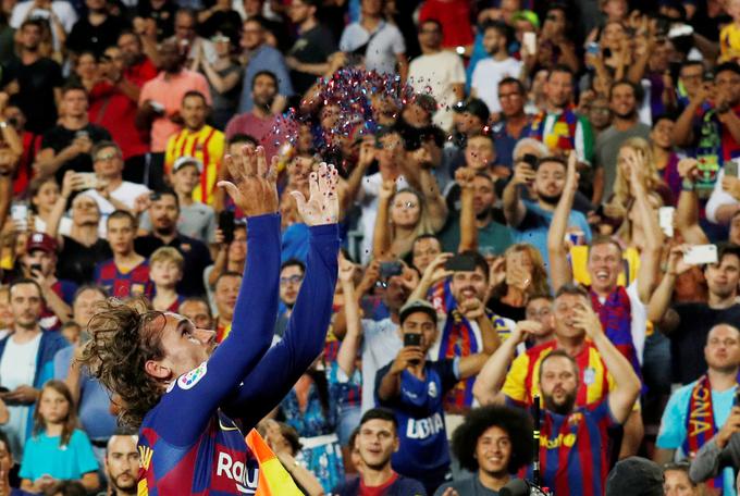 Na račun Antoina Griezmanna naj bi Barcelona Atleticu odštela še 15 milijonov evrov, čeprav Katalonci tega še niso potrdili. | Foto: Reuters