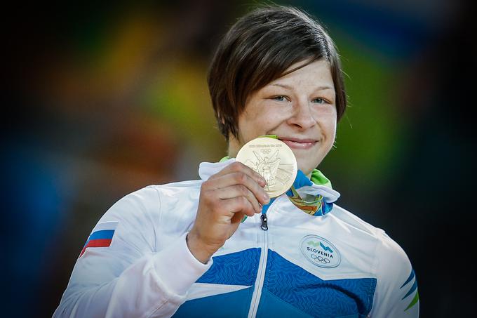 Nova olimpijska prvakinja iz Slovenije: Tina Trstenjak | Foto: Stanko Gruden, STA