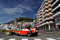 Razvpiti Ferrari v Monte Carlu samo statist