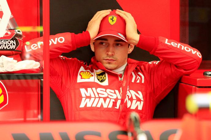 Charles Leclerc Ferrari | Monačan Charles Leclerc si je prvič v karieri v formuli ena priboril najboljši štartni položaj. | Foto Reuters