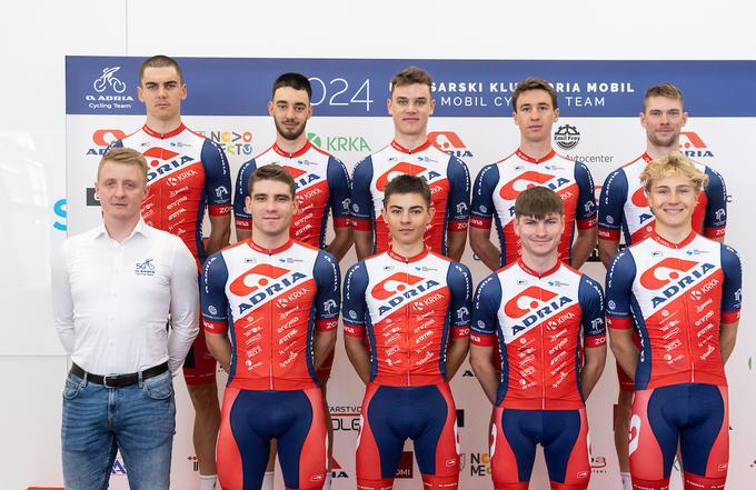 Adria Mobil, Novo mesto, kolesarska ekipa za sezono 2024 | Foto: Sportida