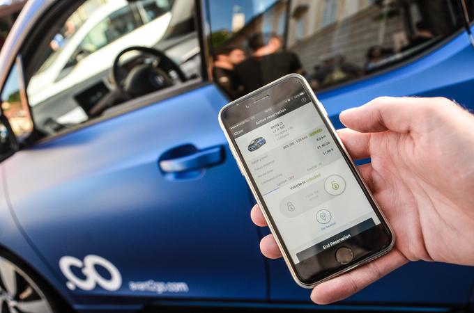 Osrednji slovenski "car sharing" deluje v petih mestih, skupno imajo na 140 lokacijah več kot 400 avtomobilov in okrog 25 tisoč registriranih uporabnikov. Dobra polovica je redno aktivnih. | Foto: Avant2Go