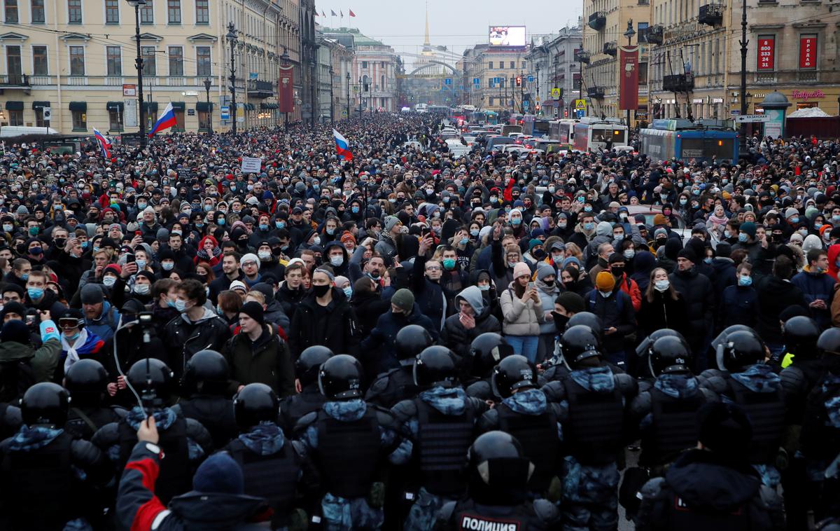 Protesti Navalni | Foto Reuters
