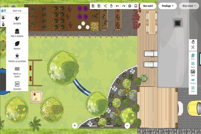 GARDENA myGarden je brezplačno spletno orodje za načrtovanje in izris vašega vrta. | Foto: Gardena