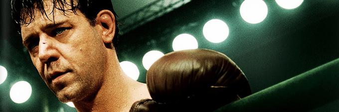 Russel Crowe v resnični zgodbi o življenju legendarnega boksarja Jima Braddocka, ki ga je tik pred osvojitvijo naslova prvaka velika ameriška gospodarska kriza potisnila na družbeno dno. • V soboto, 21. 4., ob 2. uri na FOX Movies.* | Foto: 