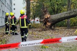 Silovit veter povzroča težave, na Poljskem umrle štiri osebe #foto