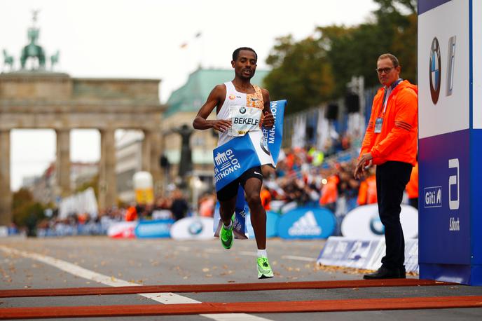 Kenenisa Bekele | Kenenisa Bekele je z nepričakovano hitrim tekom nepričakovano skorajda postavil maratonski svetovni rekord. | Foto Reuters