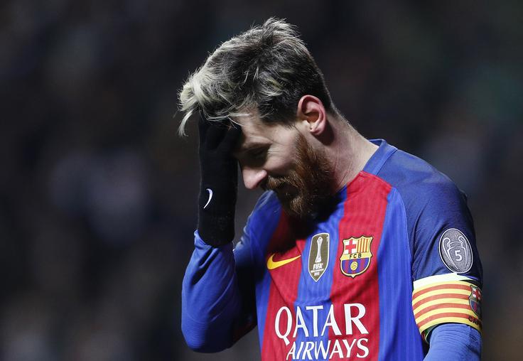 Lionel Messi Zvezdnika Barcelone je zaradi utaje davkov že bolela glava. | Foto: Reuters