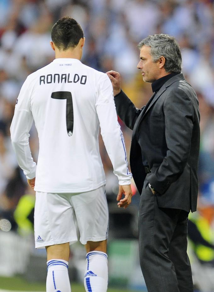 Cristiano Ronaldo in Joise Mourinho 2010 | Foto: Reuters