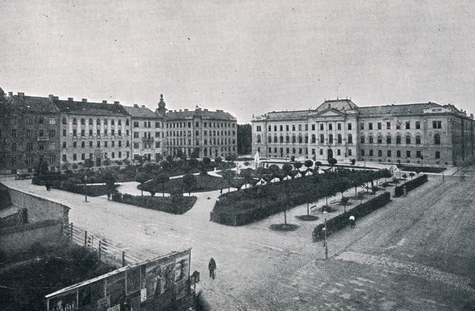 Slovenski trg leta 1908 | Foto: Thomas Hilmes/Wikimedia Commons