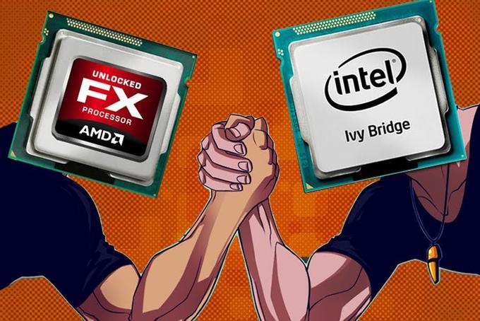 Izbira proizvajalca procesorja je že lep čas omejena na AMD in Intel. Pri tem velja, da je AMD vsestranski in poceni, a počasnejši od Intela, ki pa je tudi dražji. | Foto: 