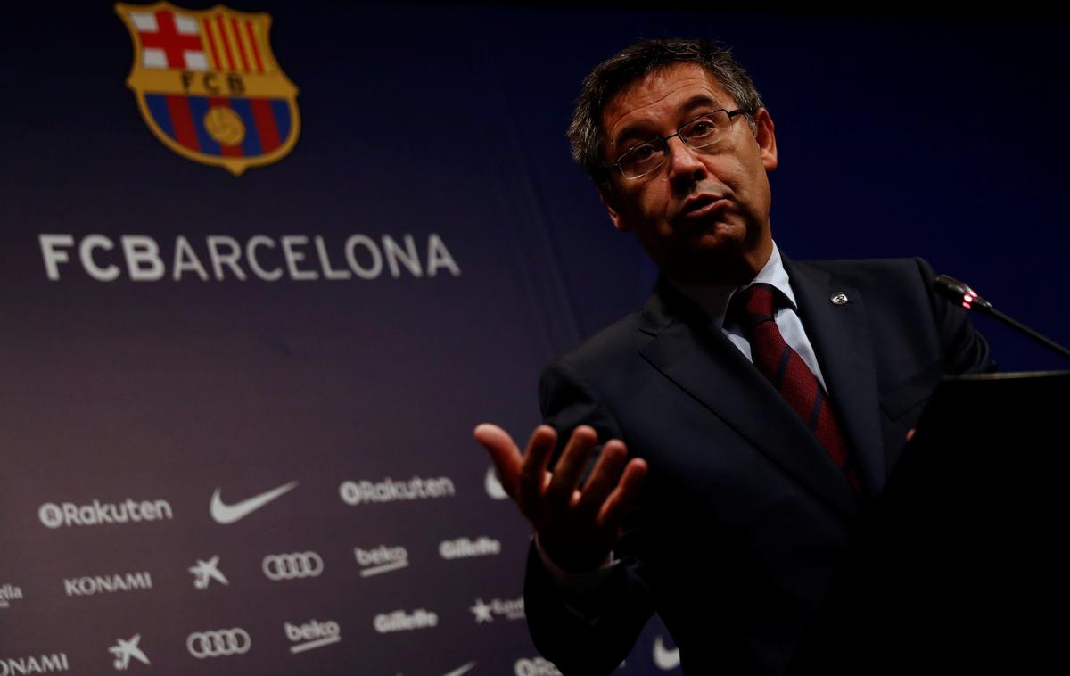 Josep Maria Bartomeu | Predsednik Josep Maria Bartomeu je razkril, da pri Barceloni kljub evropskemu debaklu ne bo trenerske menjave. | Foto Reuters