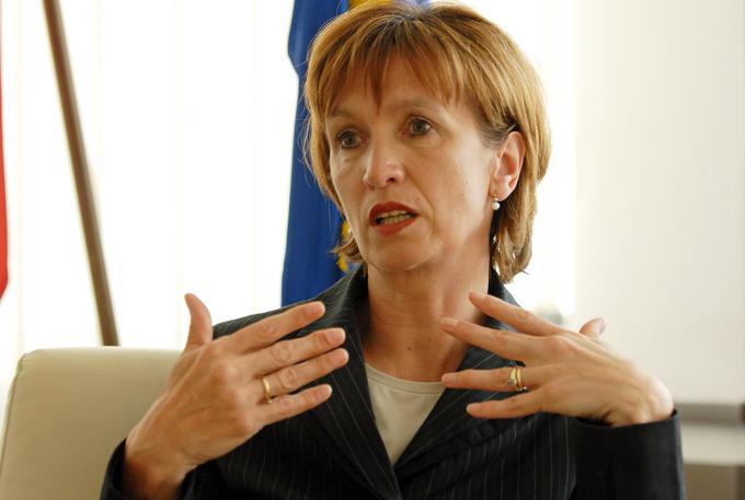 Barbara Brezigar je bila v zgodovini Slovenije najuspešnejša kandidatka za predsednico republike. | Foto: STA ,