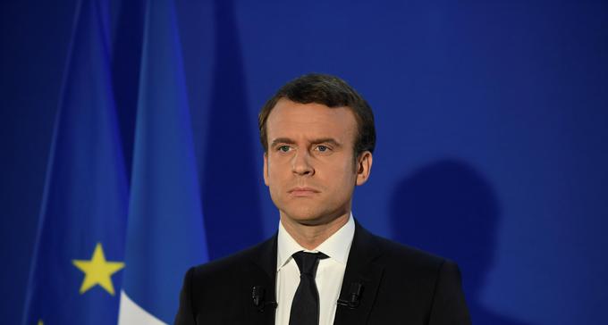 "Olimpijske vrednote so v nevarnosti," pravi Emanuel Macron. | Foto: Reuters